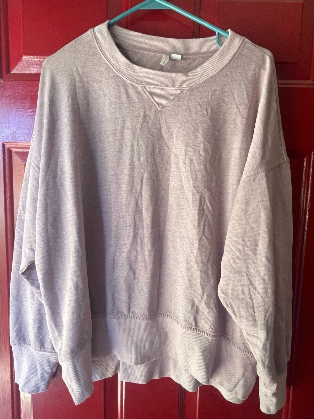 Cato Light Lavender Long Sleeve Crewneck Sweatshirt